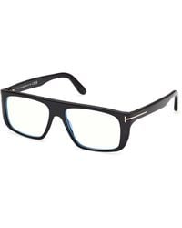 Tom Ford - Ft6182-B 1 Optical Frames Acetate Pilot Normal - Lyst