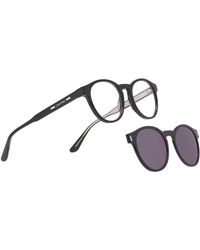 Calvin Klein - Ck24551 Clip 001 Sunglasses Bio-Injected Round Normal - Lyst