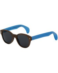 Lozza - Sl1913M Macho Ancp Sunglasses Acetate Round - Lyst