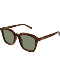 Saint Laurent - Sl 457 008 Sunglasses Acetate Squared - Lyst