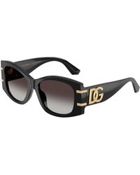 Dolce & Gabbana - Dg4501 501/8G Sunglasses Acetate Butterfly Normal Shaded - Lyst
