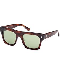 Web - We0354 56N Sunglasses Acetate Squared Normal - Lyst