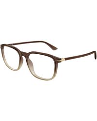 Montblanc - Mb0438O 005 Optical Frames Acetate Transparent Squared - Lyst