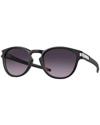 Oakley - Oo9265 Latch 926559 Sunglasses Plastic Round Prizm - Lyst