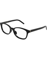 Saint Laurent - Sl M141/F 001 Optical Frames Acetate Transparent Cat Eye - Lyst