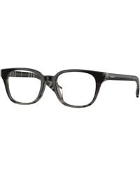 Burberry - Be2462D 4200 Optical Frames Acetate Transparent Squared Normal - Lyst