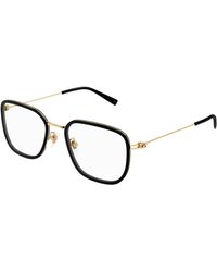 Gucci - Gg1852Oa 001 Optical Frames Injected Transparent Squared - Lyst
