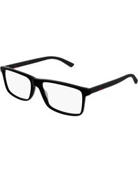 Gucci - Gg0424O 005 Optical Frames Acetate Squared - Lyst