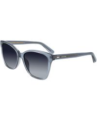 Calvin Klein - Ck21529S 435 Sunglasses Acetate Squared Photochromatic Photochromatic - Lyst