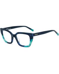 Missoni - Mis 0225/G Zx9 Optical Frames Acetate Squared Normal - Lyst