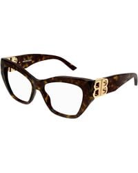 Balenciaga - Bb0312O 002 Optical Frames Acetate Cat Eye - Lyst
