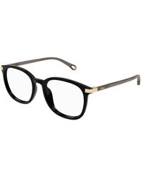 Chloé - Ch0247Oa 001 Optical Frames Acetate Transparent Cat Eye - Lyst