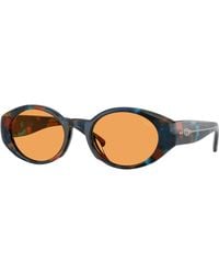 DIESEL - Dl2008U 2043/7 Sunglasses Acetate Round Normal - Lyst
