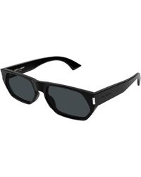 Saint Laurent - Sl 898 001 Sunglasses Acetate Squared - Lyst