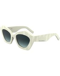 KARL LAGERFELD - Kl6199S 105 Sunglasses Acetate Squared Normal - Lyst
