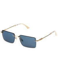 Police - Splp35 Horizon 12 300B Sunglasses Metal Squared Normal - Lyst