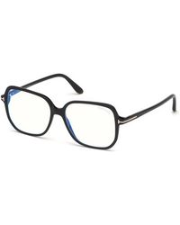 Tom Ford - Ft5578-B 001 Optical Frames Acetate Geometric Normal - Lyst