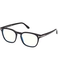 Tom Ford - Ft5818-B 001 Optical Frames Acetate Squared Normal - Lyst