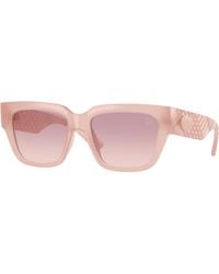 Burberry - Be4506U 426768 Sunglasses Injected Squared Normal Nuanced - Lyst