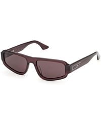Gcds - Gd0081 48Y Sunglasses Acetate Squared Normal - Lyst