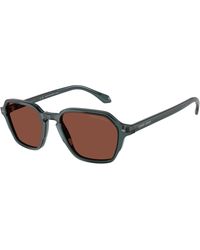 Giorgio Armani - Ar8220 6171C5 Sunglasses Acetate Squared Normal - Lyst