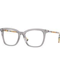 Burberry - Be2390 3892 Optical Frames Acetate Transparent Squared Normal - Lyst