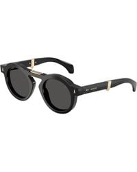 Moncler - Me6019U Glisse 300187 Sunglasses Acetate Round Normal - Lyst