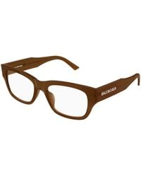 Balenciaga - Bb0450O 005 Optical Frames Acetate Transparent Squared - Lyst