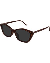 Saint Laurent - Sl 775 001 Sunglasses Acetate Cat Eye - Lyst