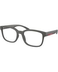 Prada Linea Rossa - Ps 05Qv 16X1O1 Optical Frames Injected Transparent Pillow Normal - Lyst