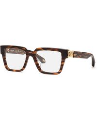 Roberto Cavalli - Vrc100 04Ah Optical Frames Acetate Geometric - Lyst