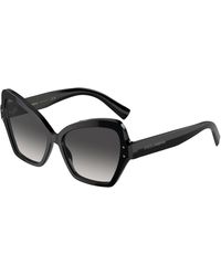 Dolce & Gabbana - Dg4463 501/8G Sunglasses Acetate Butterfly Normal Shaded - Lyst