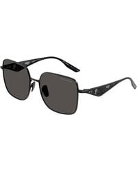 Dolce & Gabbana - Dg2310 01/87 Sunglasses Metal Squared Normal - Lyst