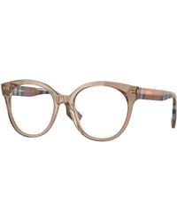 Burberry - Be2356 Jacqueline 3992 Optical Frames Plastic Round - Lyst