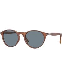 Persol - Po3092Sm 900656 Sunglasses Acetate Round Normal - Lyst