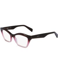 Liu Jo - Lj2800 207 Optical Frames Acetate Cat Eye Normal Normal - Lyst