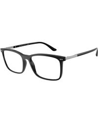 Giorgio Armani - Ar7122 5001 Optical Frames Nylon Squared Normal - Lyst