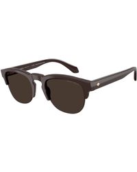 Giorgio Armani - Ar8238 622073 Sunglasses Acetate Pantos Normal - Lyst