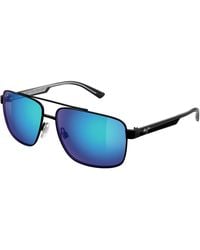 Maui Jim - Mj0361S 002 Sunglasses Metal Pilot - Lyst