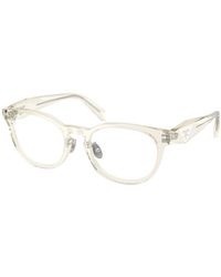 Prada - Pr B06Vd 19X1O1 Optical Frames Acetate Pantos Normal - Lyst