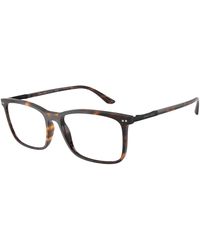 Giorgio Armani - Ar7122 6273 Optical Frames Nylon Squared Normal - Lyst