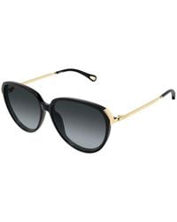 Chloé - Ch0406S 001 Sunglasses Acetate Round Nuanced - Lyst