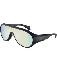 Moncler - Me8009U Bombolle 50306J Sunglasses Injected Round Mirror - Lyst