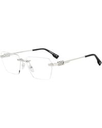 DSquared² - D2 0102 010 Optical Frames Metal Squared Normal - Lyst