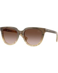 Burberry - Be4469 420113 Sunglasses Acetate Pantos Normal Shaded - Lyst