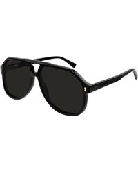 Gucci - Gg1042S 001 Sunglasses Acetate Pilot Normal - Lyst