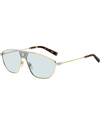 Givenchy - Gv 7163/S B1Z/Qz Sunglasses Metal Squared Normal - Lyst