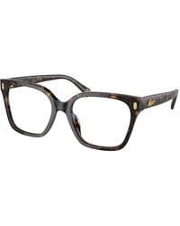 Ralph Lauren - Ra7158U 5003 Optical Frames Acetate Squared Normal - Lyst