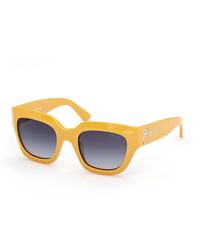 PUCCI - Ep0215 39W Sunglasses Acetate Butterfly Normal - Lyst