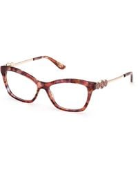 Guess - Gu50231 068 Optical Frames Acetate Squared Normal - Lyst